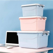 禾嘻 塑料收纳箱  3件套  小号+中号+大号