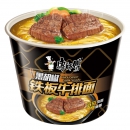 康师傅 黑胡椒铁板牛排面 104g