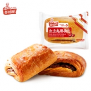 京东极速版：达利园 美焙辰红豆起酥面包 600g