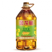 金龙鱼 食用油 低芥酸 非转基因 特香菜籽油5L*3件