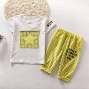 S.X.Y.kids 贝壳心雨 夏季儿童T恤套装