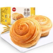 京喜APP：百草味 手撕面包 原味1000g/箱