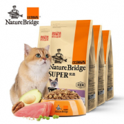 PLUS会员：Nature Bridge 比瑞吉 优选全价成猫粮8kg