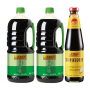 18日0点、88VIP：李锦记 薄盐生抽1750*2+味蚝鲜蚝油调味品680g *5件