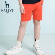 Hazzys 哈吉斯 童装 男童短裤  120-170CM