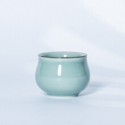 xigu 熹谷 龙泉青瓷茶杯 腰鼓杯