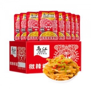 猫超次日达 乌江 涪陵微辣榨菜80g*25袋小箱装
