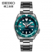 PLUS会员：SEIKO 精工 5号系列 SRPD61K1 男士机械腕表