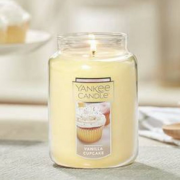 某猫¥258！Yankee Candle 扬基蜡烛 瓶装香薰无烟蜡烛 香草蛋糕 623g 大瓶装 到手100.95元