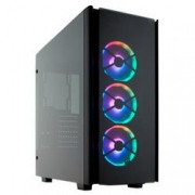 USCORSAIR美商海盗船 Obsidian 500D RGB SE 中塔机箱(侧透钢化玻璃/3颗LL120RGB风扇)