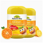 Nature's Way 澳萃维 Nature's way佳思敏儿童维生素C+锌软糖60粒
