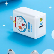 哆啦A梦联名款！Anker 安克 A2718  PD65W 手机充电器 + 湿巾300片