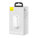 BASEUS 倍思 65W GaN Lite 氮化镓充电器 1C1U + 100W数据线