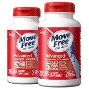 美国产 维骨力MoveFree 红盒软骨素 200粒*2瓶 关节疼首选