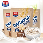 西麦 高纤黑麦燕麦片 450g*3袋