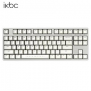 ikbc87 经典时光灰系列cherry樱桃轴   W200浅灰 无线87键红轴
