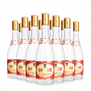汾酒 玻汾系列 黄盖汾酒 53度 清香型 475ml*12瓶