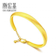 CHJ JEWELLERY 潮宏基 SDG30000627 黄金手镯 约22.05g