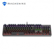 MACHENIKE 机械师 K31 104键 有线机械键盘 黑色 MEN 青轴 混光