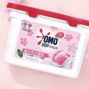 聚划算百亿补贴：奥妙 自然工坊樱花强力去污 柔护洗衣凝珠 50颗