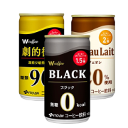 日本进口 伊藤园ITOEN Wcoffee 即饮丝滑牛奶咖啡 165g*6罐