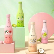 优之良饮 气泡水 白桃葡萄蜜橘味 380ml*6瓶