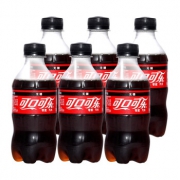 京喜APP：Coca-Cola 可口可乐 零度汽水 碳酸饮料 300ml*6瓶