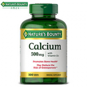 PLUS会员！NATURE'S BOUNTY 自然之宝 钙片+维生素D3 300片