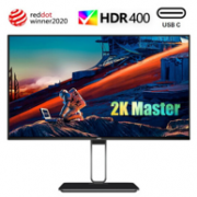 2K+HDR400+65W Type-C：AOC 冠捷 Q27U2D 27英寸IPS显示器