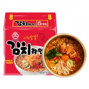 韩国四大拉面品牌之一 不倒翁 泡菜拉面 120g*10袋