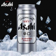 asahi朝日啤酒 超爽500ml*24听装