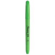 Sharpie 锐意 荧光笔 窄斜笔头 绿色 单支装