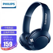 5日0点：PHILIPS 飞利浦 Bass+ SHB3075 头戴式蓝牙耳机
