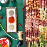 PLUS会员：游牧御品 烧烤食材 烤串组合套餐 2630g(6-7-8人份)