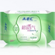ABC 澳洲茶树精华超透气护垫163mm25片*2包