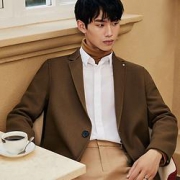 PEACEBIRD 太平鸟 BWAA9410277 男士毛呢大衣