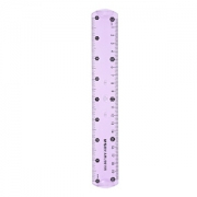 M&G 晨光 ARL96155 紫色软型学生直尺 20cm 单把装