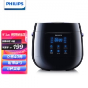 16日0点：PHILIPS 飞利浦 HD3060/00 迷你电饭煲 2L