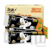 10点开始、88VIP：C&S 洁柔 卷纸 黑Face系列 4层100克36卷