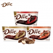 16日0点：Dove 德芙 经典巧克力 252g*3碗
