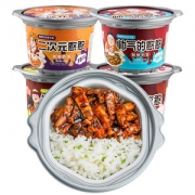 锅圈食汇 懒人自热米饭网红速食米饭2盒