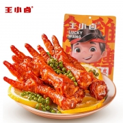 王小卤 虎皮凤爪 卤香味 200g*6件