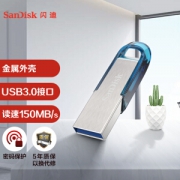 SanDisk 闪迪 酷铄 CZ73 USB3.0 闪存盘 蓝色 128GB