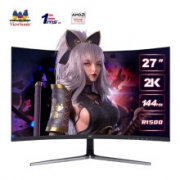 ViewSonic 优派 VX2759-2KC-PRO 27英寸VA显示器（2560×1440、144Hz、1500R）