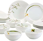 Narumi 鸣海 里花历系列陶瓷餐具15件套 40912-34275 含税到手￥497.81