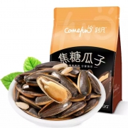 京东极速版：刻凡 焦糖瓜子 大颗粒 500g袋装