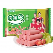 聚划算百亿补贴：JL 金锣 肉粒多香肠猪肉味 30g*8支*1袋