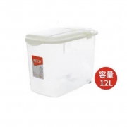 聚划算百亿补贴：禧天龙 塑料 家用米桶 12L（送量杯）
