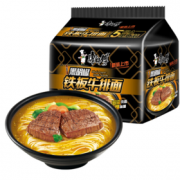 康师傅 黑胡椒牛排面 五连包