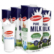 16日0点！avonmore AVONMORE 艾恩摩尔 全脂牛奶1L*6盒